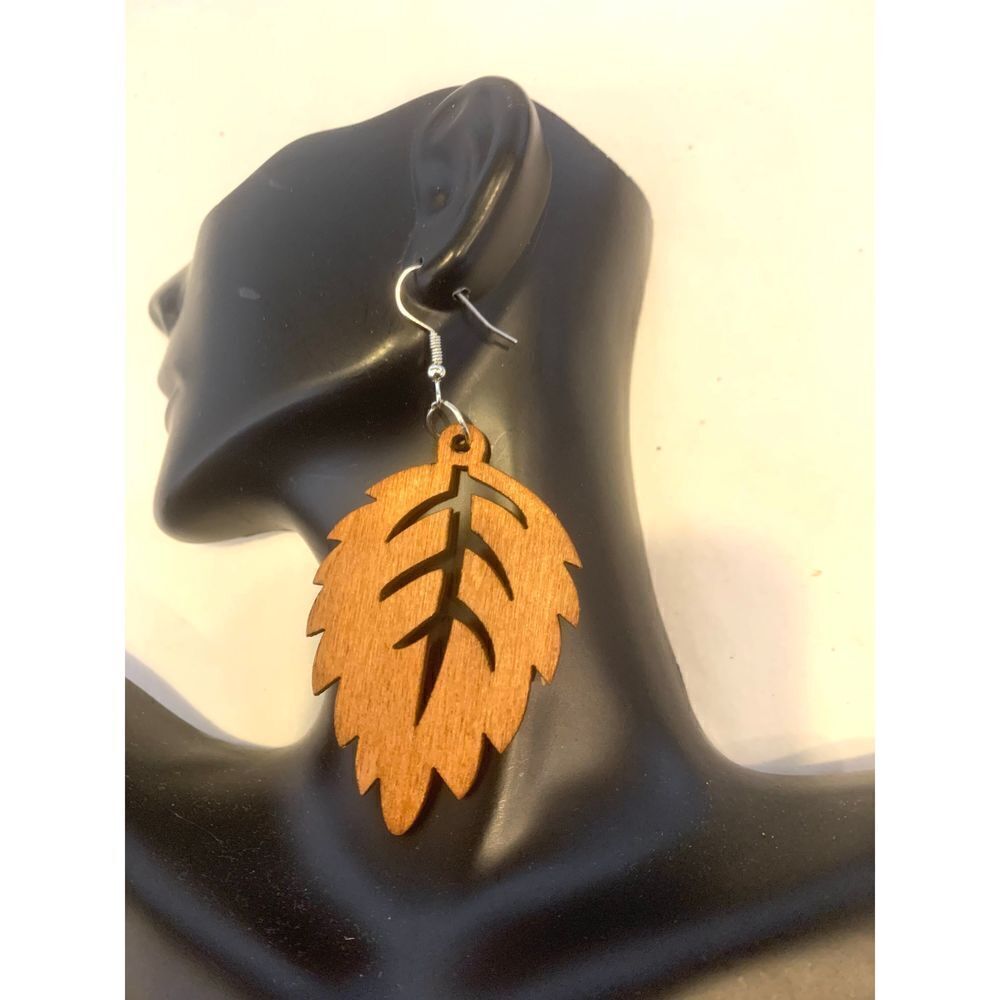 Wooden Fashion Earrings